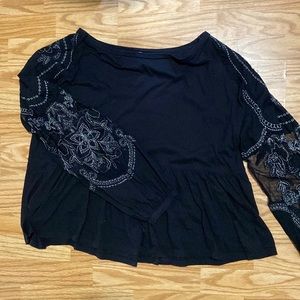 Free People Peplum sweater